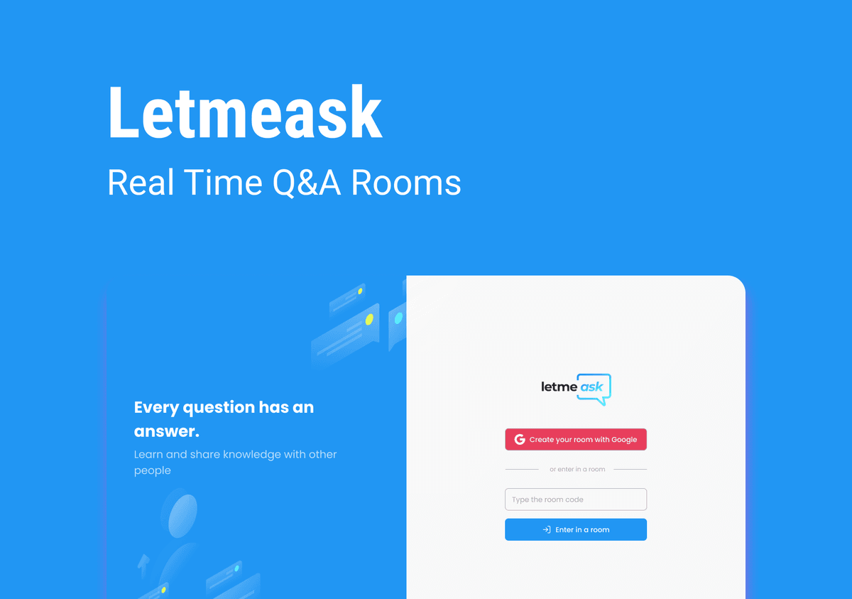 Letmeask 2.0 - Q&A Sessions for Content Creators